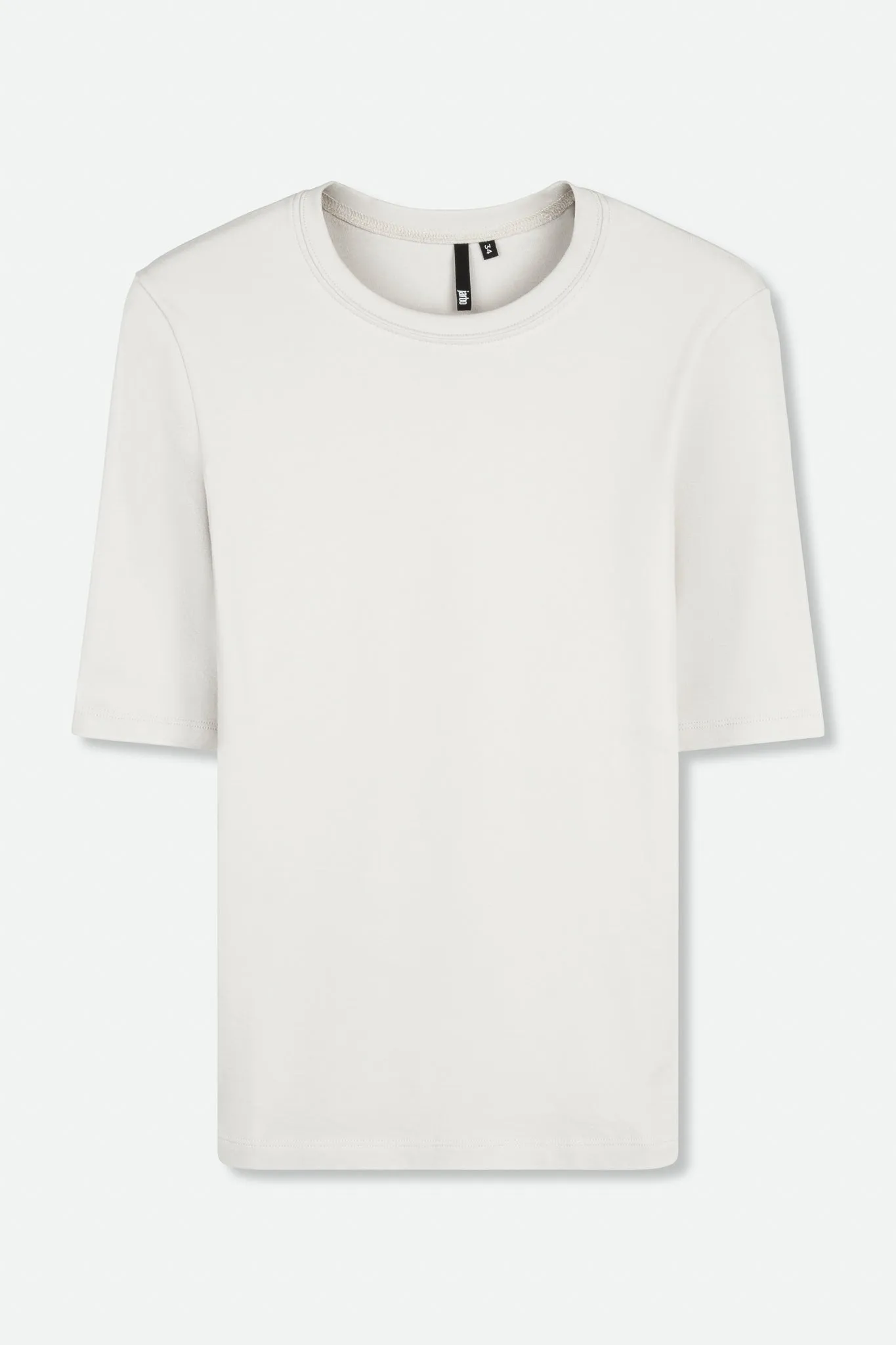 LIMITED EDITION COLLECTION ELBOW SLEEVE CREW IN PIMA COTTON STRETCH tactile lead
