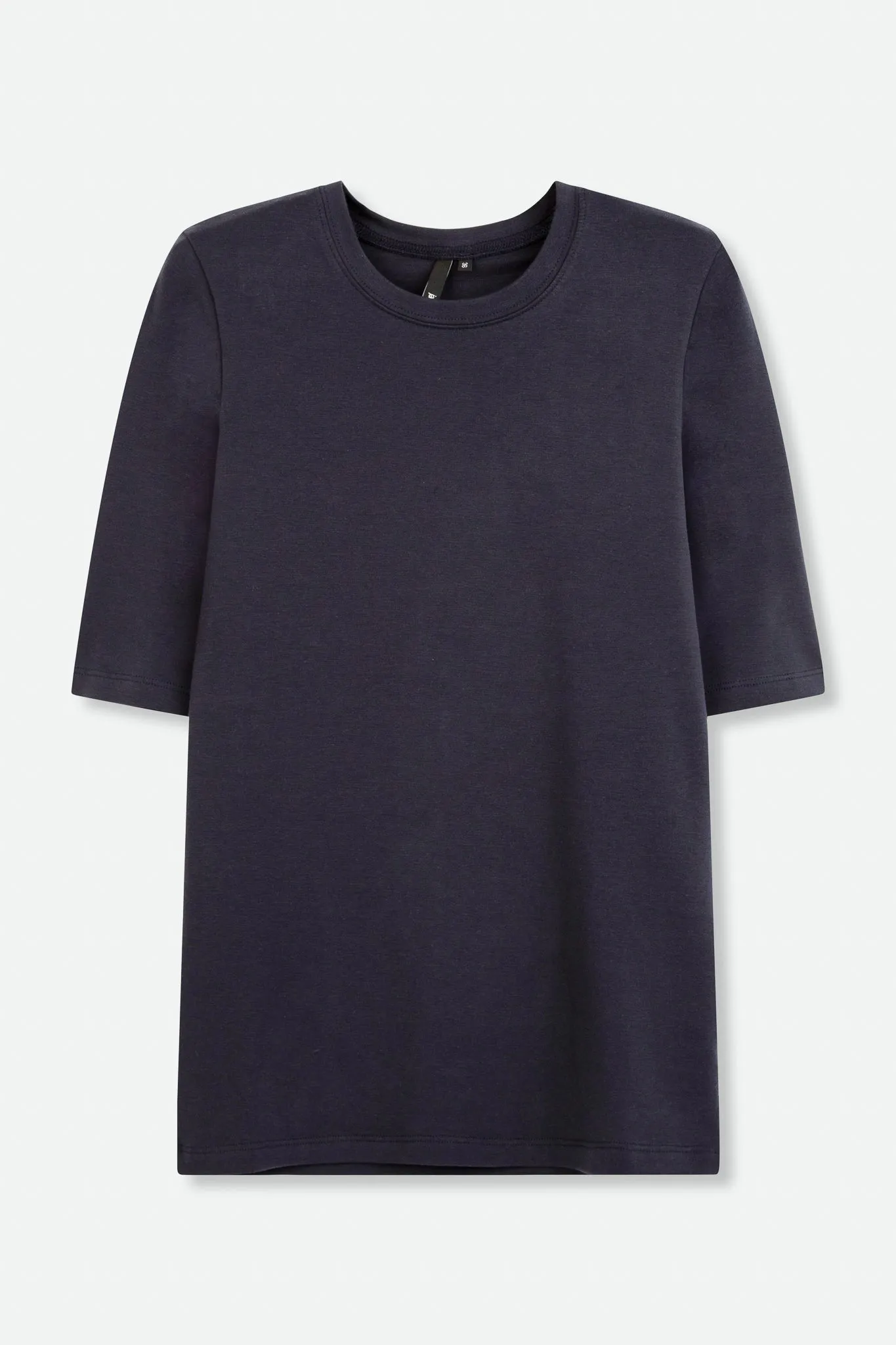 LIMITED EDITION COLLECTION ELBOW SLEEVE CREW IN PIMA COTTON STRETCH low saturation