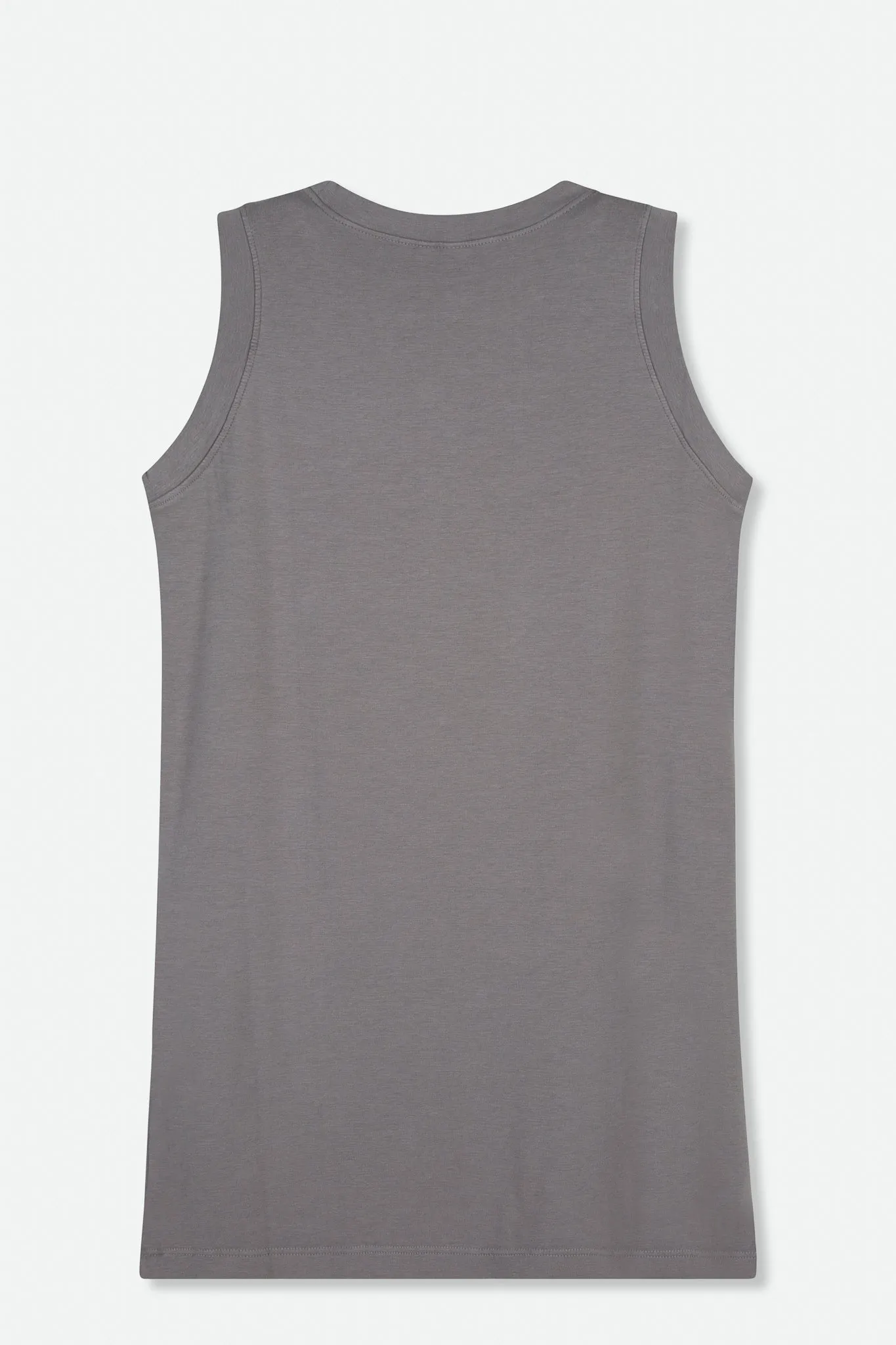 LIMITED EDITION MUSCLE TANK IN PIMA COTTON STRETCH morning light