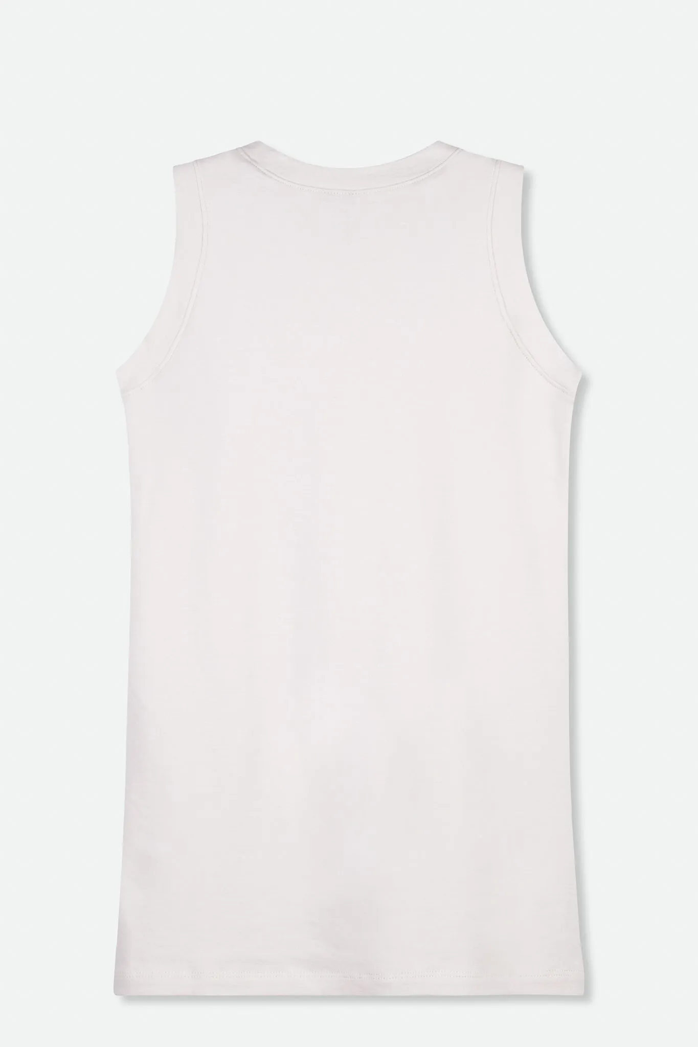 LIMITED EDITION MUSCLE TANK IN PIMA COTTON STRETCH natural tones