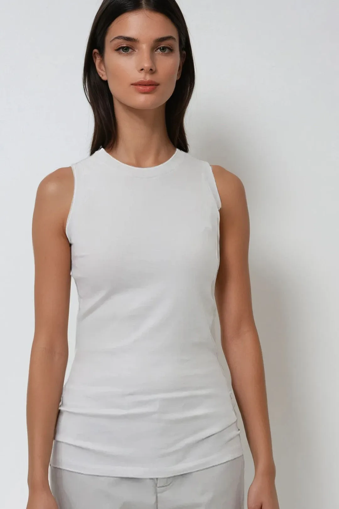 LIMITED EDITION MUSCLE TANK IN PIMA COTTON STRETCH breathe easy