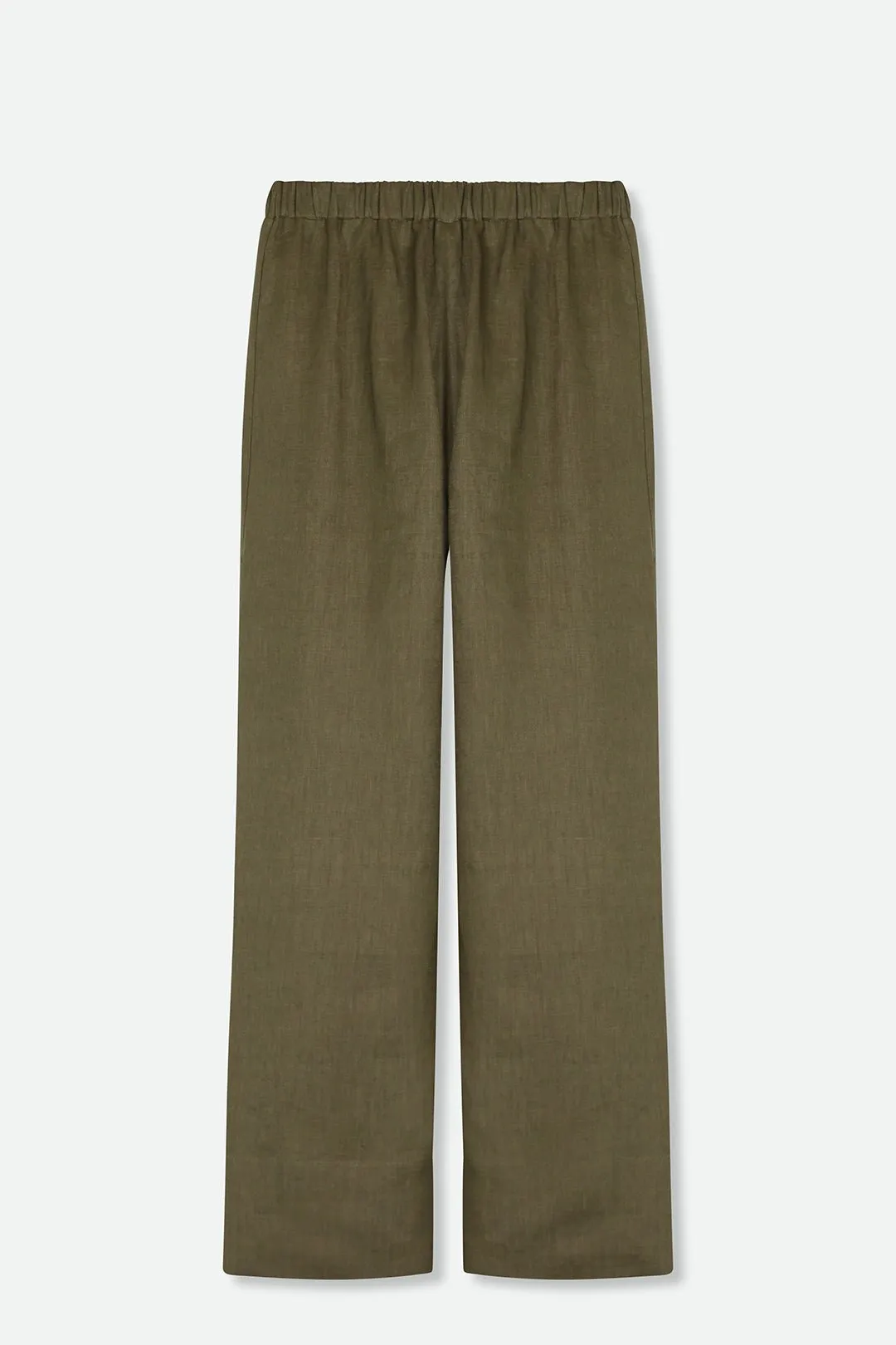 LONG BLOOM PANT IN PREMIUM ITALIAN LINEN self grounding