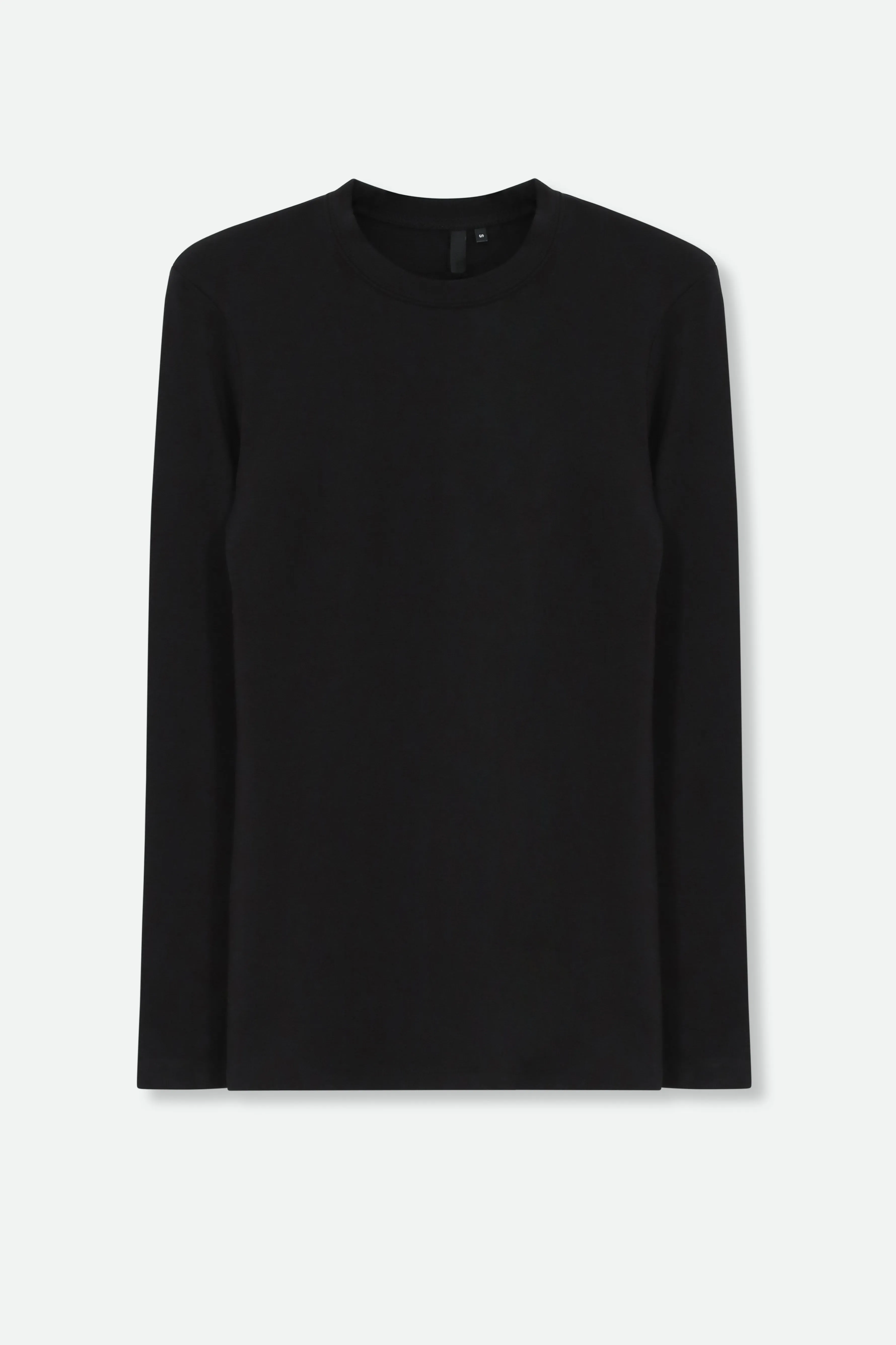 LONG LAYERING TEE IN PIMA COTTON STRETCH slow joy