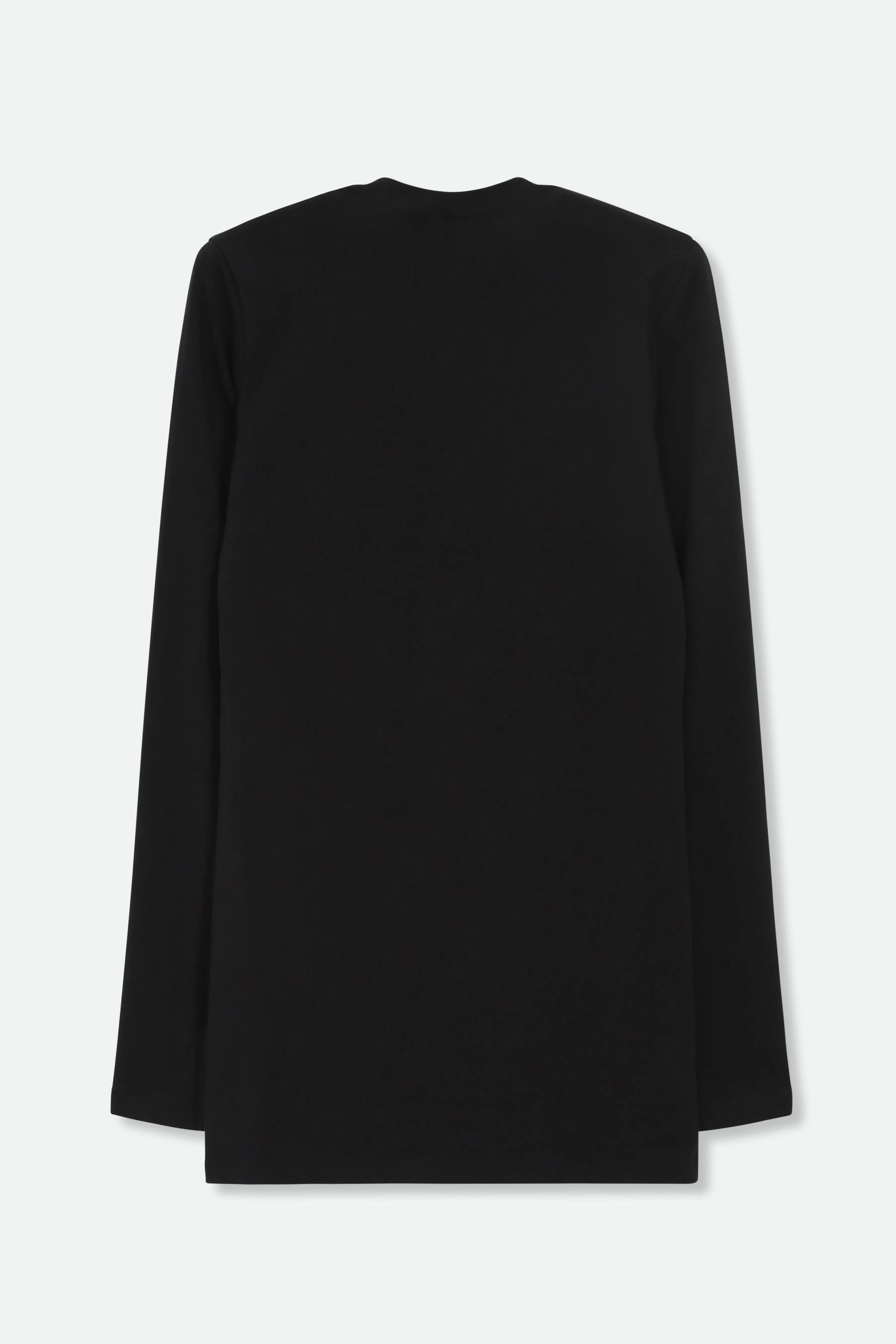 LONG SLEEVE CREW WITH THUMBHOLES IN PIMA COTTON STRETCH life beauty