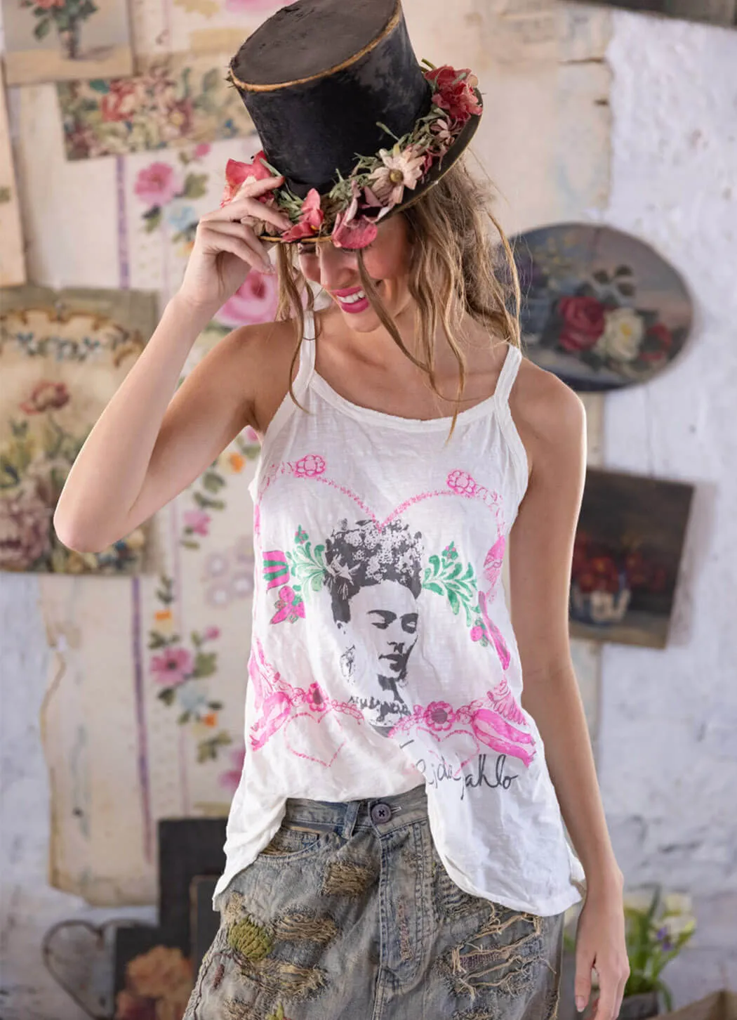 Magnolia Pearl Corazon Luminoso Lana Tank flow vibe