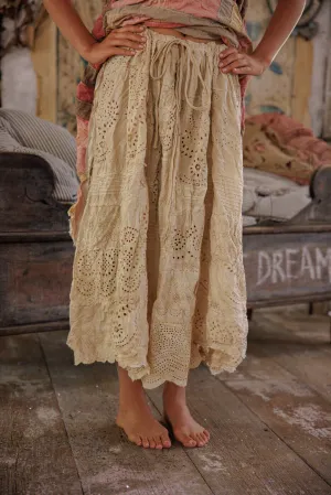 Magnolia Pearl Eyelet Patchwork Pissarro Skirt urban look