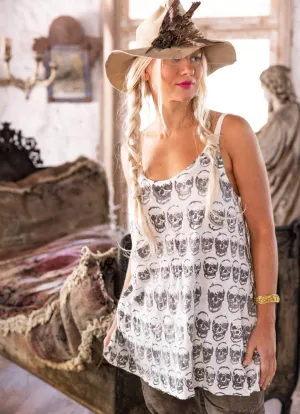 Magnolia Pearl Skulls Lana Tank lounge mood