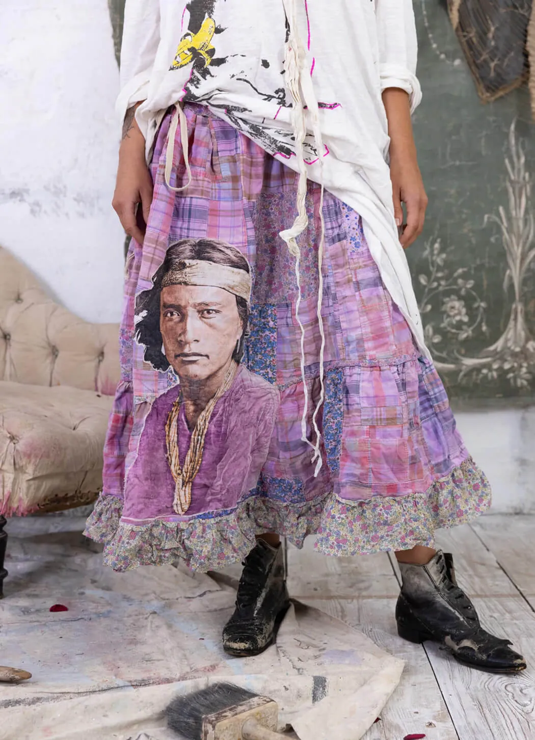 Magnolia Pearl Spirit Warrior Pissarro Skirt classy comfort