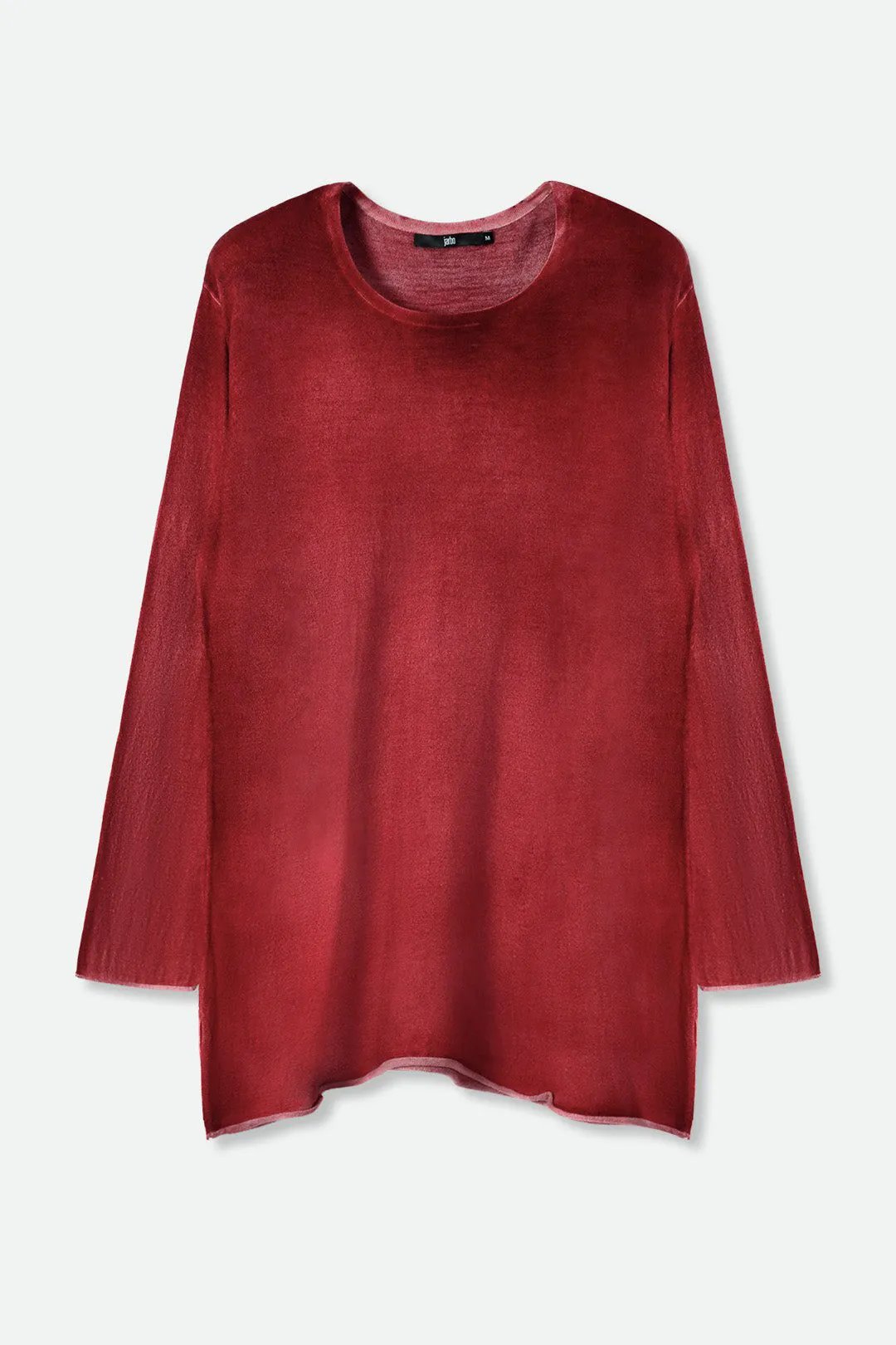 MATTIA RELAXED CREW IN HAND-DYED CASHMERE personal mood
