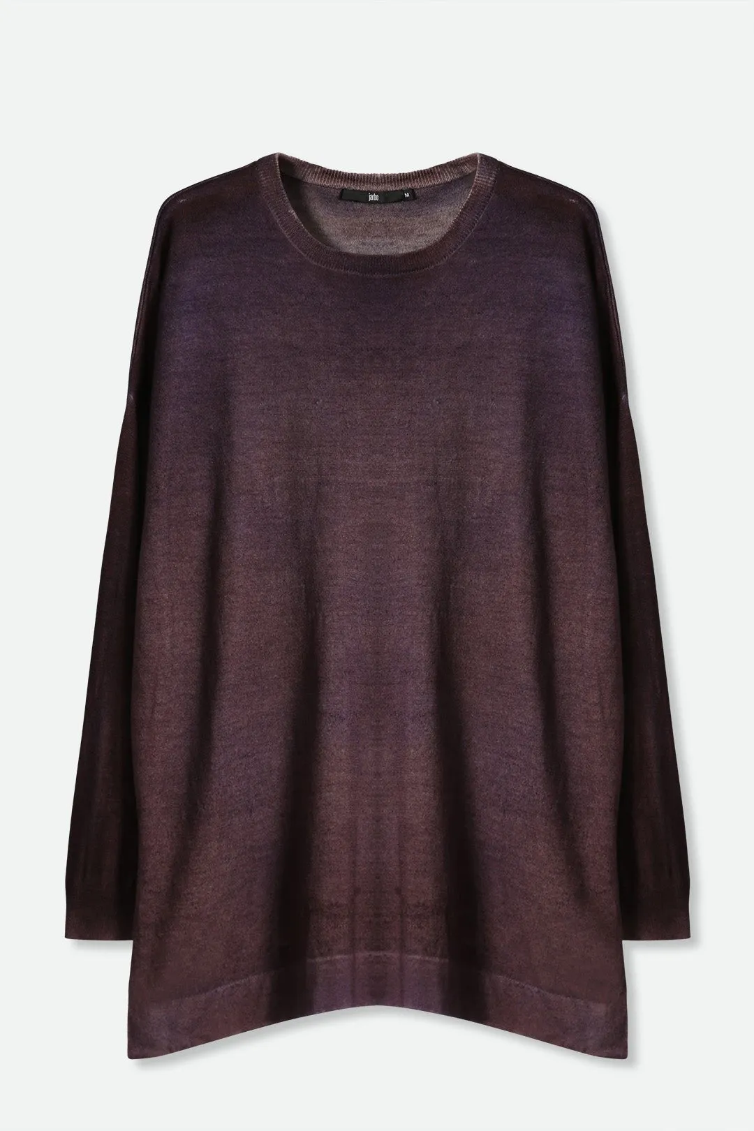 MATTIA RELAXED CREW IN HAND-DYED CASHMERE dream moment