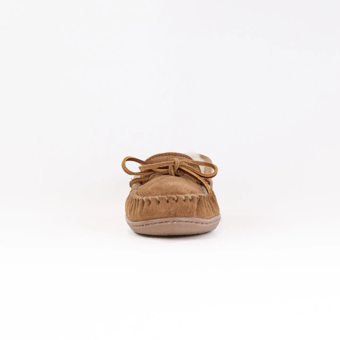 Minnetonka Pile Lined Hardsole Wide (Men's) - Brown wild road