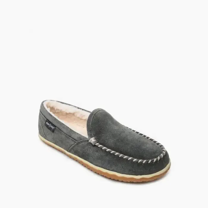 Minnetonka Tilden Moc (Men's) - Grey tough roads