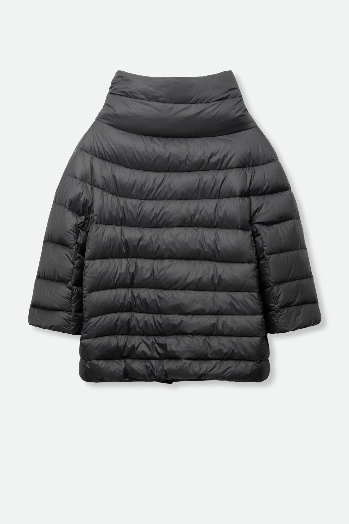 MONTAGE 3/4 SLEEVE FUNNEL NECK JACKET IN GOOSE DOWN camp day