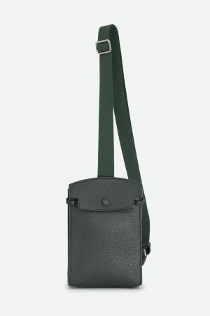 MONZA ITALIAN LEATHER CROSSBODY BAG FOREST sleek gear MONZA ITALIAN LEATHER CROSSBODY BAG FOREST urban tone