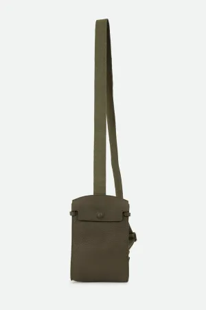 MONZA ITALIAN LEATHER CROSSBODY OLIVE vibrant tone MONZA ITALIAN LEATHER CROSSBODY OLIVE earth tone