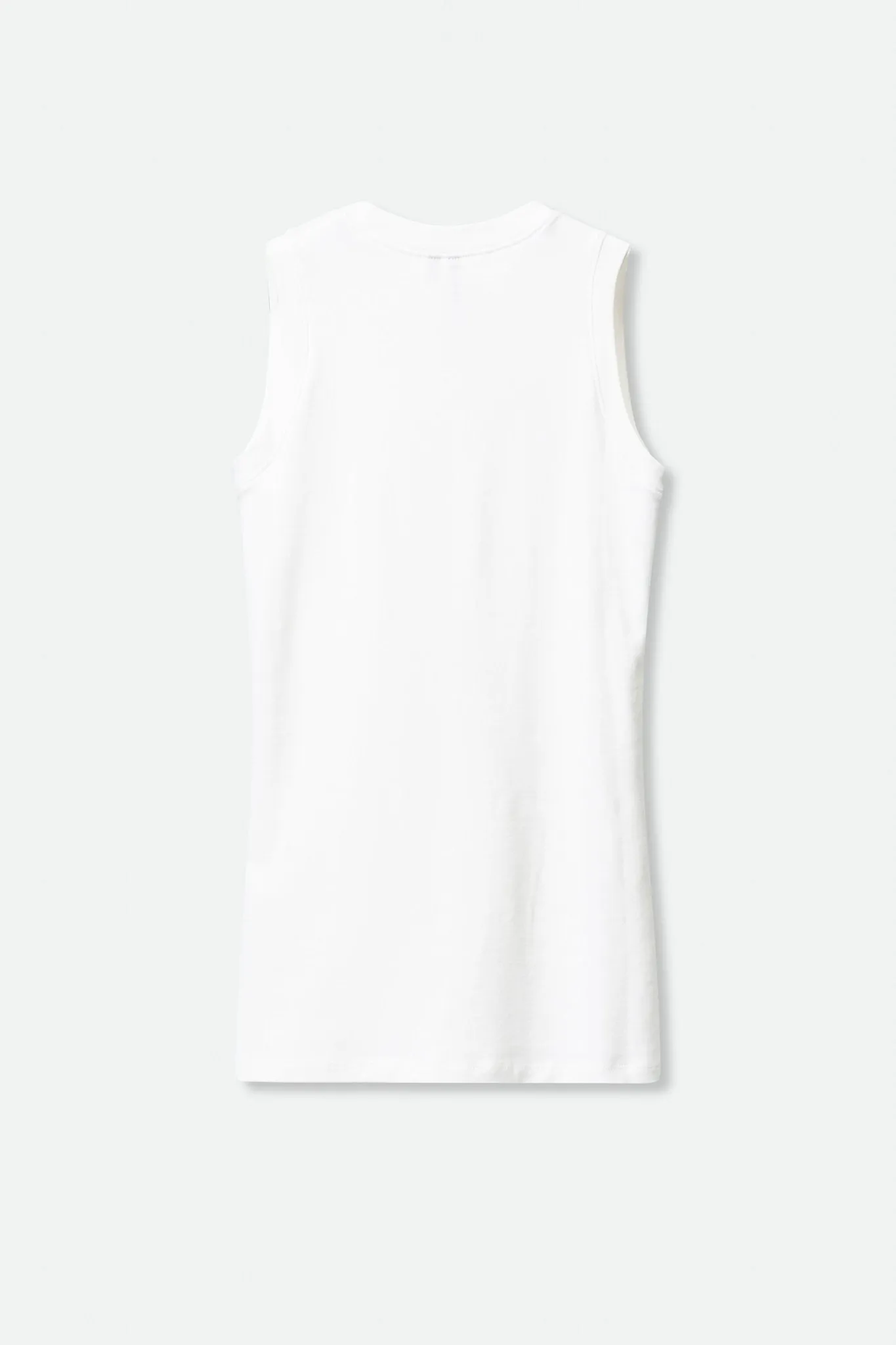 MUSCLE TANK HIGH HIP LENGTH IN PIMA COTTON fit for all