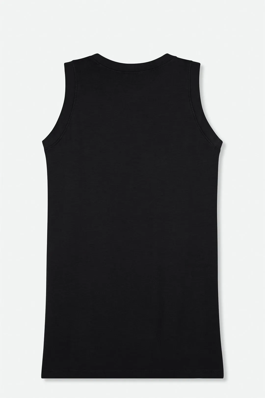 MUSCLE TANK HIGH HIP LENGTH IN PIMA COTTON intimate wear