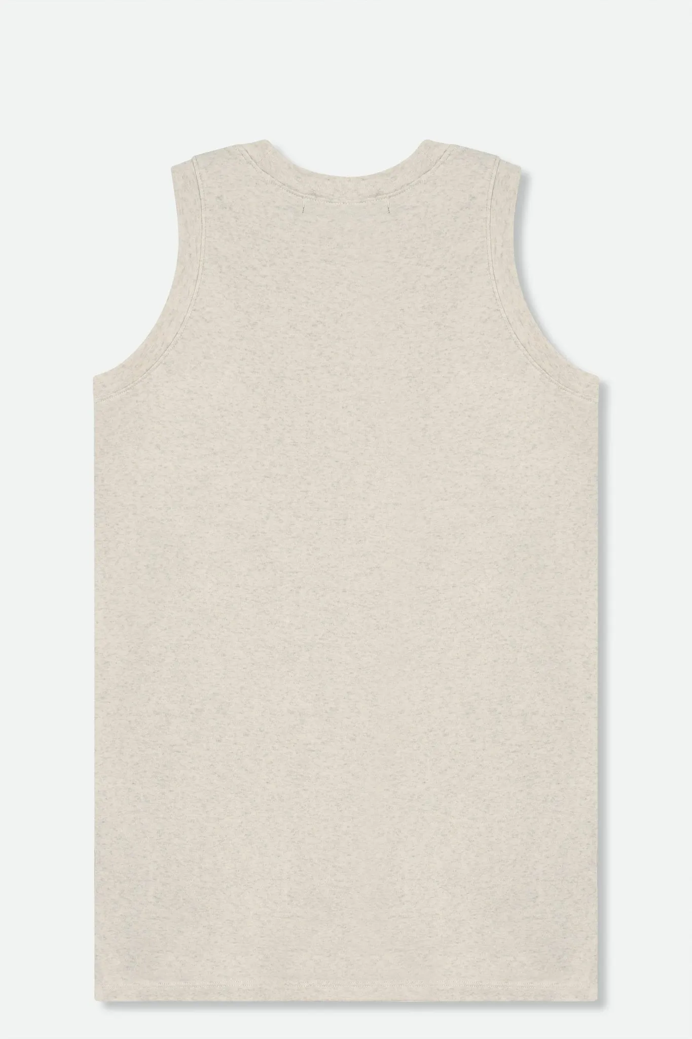 MUSCLE TANK IN HEATHERED PIMA STRETCH easy suit