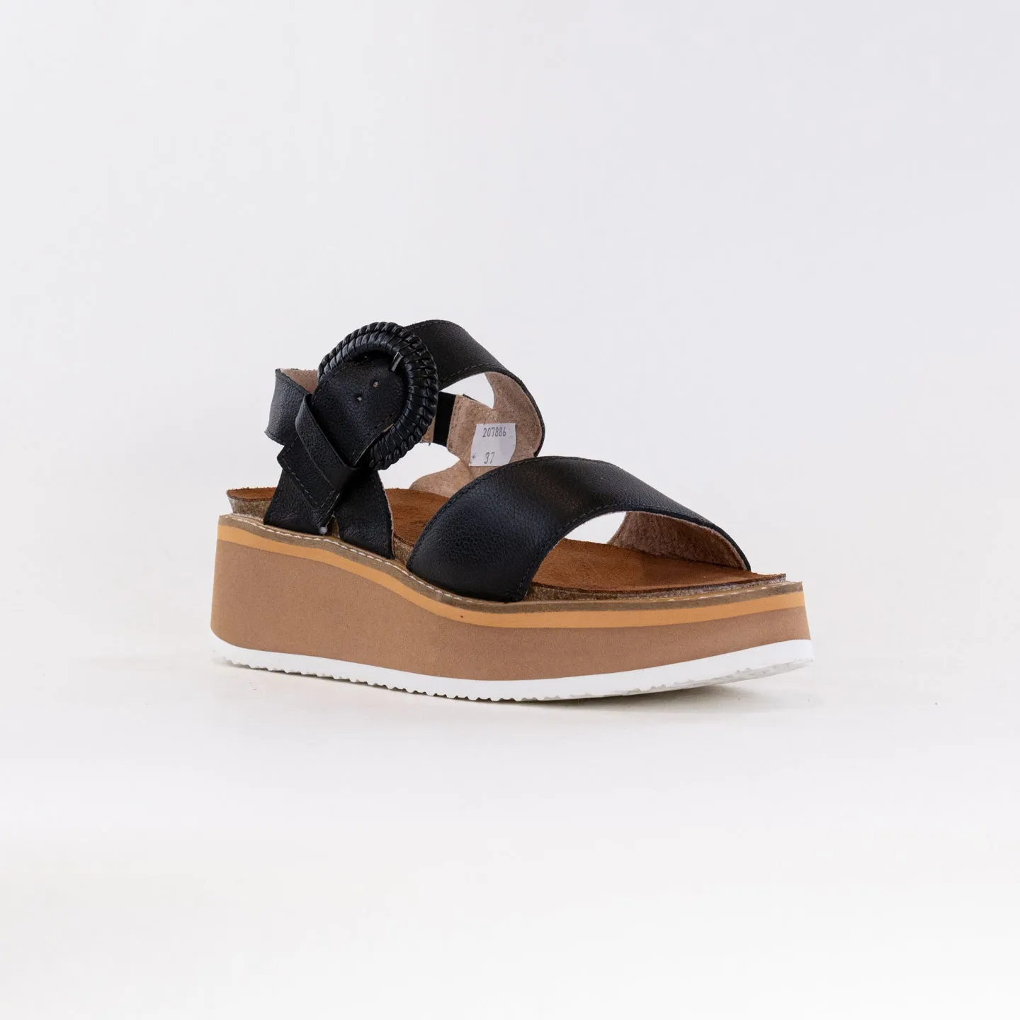 Naot Crepe (Women's) - Black Quiet Style