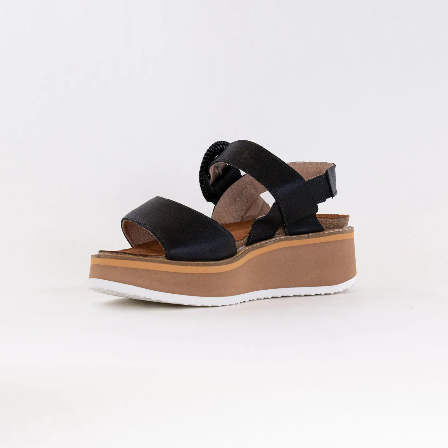 Naot Crepe (Women's) - Black Clean Step