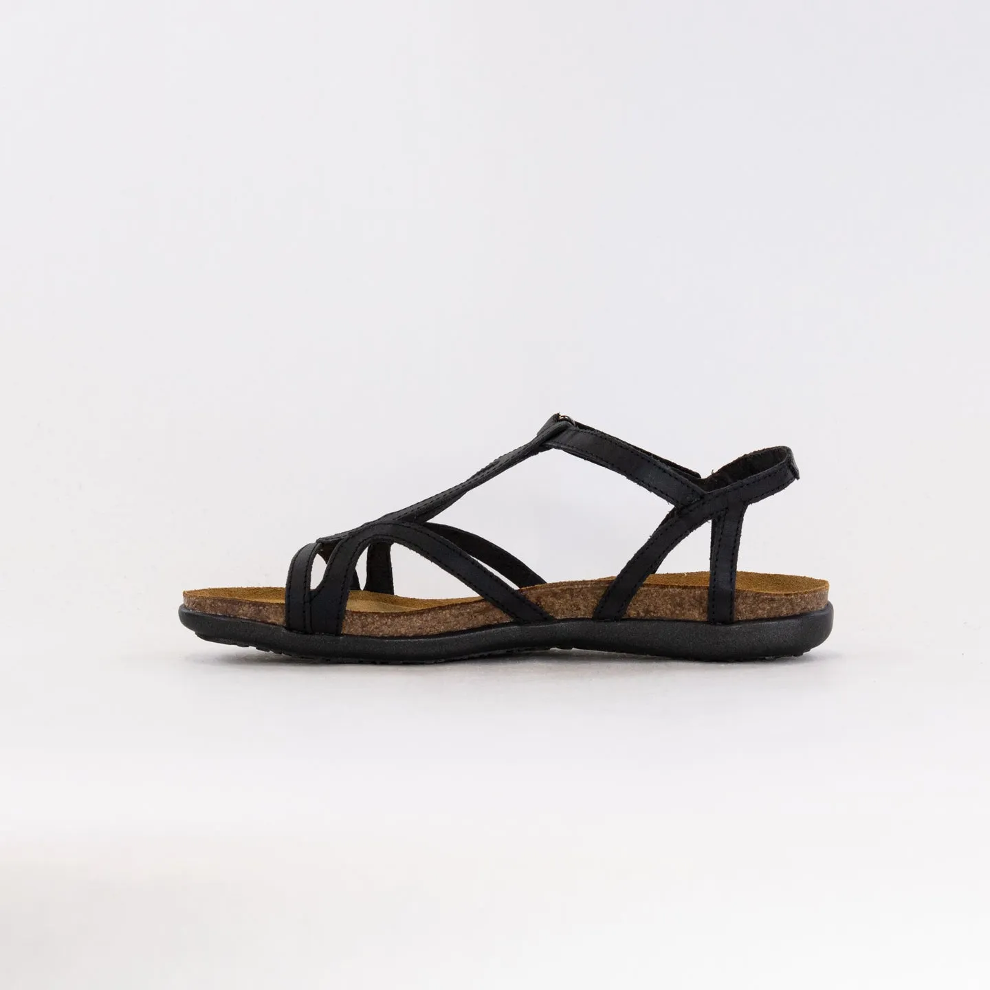 Naot Dorith (Women's) - Black Raven Leather Carefree Look