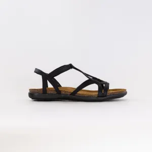 Naot Dorith (Women's) - Black Raven Leather Free Ground Naot Dorith (Women's) - Black Raven Leather All Day
