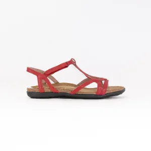 NAOT Dorith (Women's) - Kiss Red Leather Sun Touch NAOT Dorith (Women's) - Kiss Red Leather Clean Step