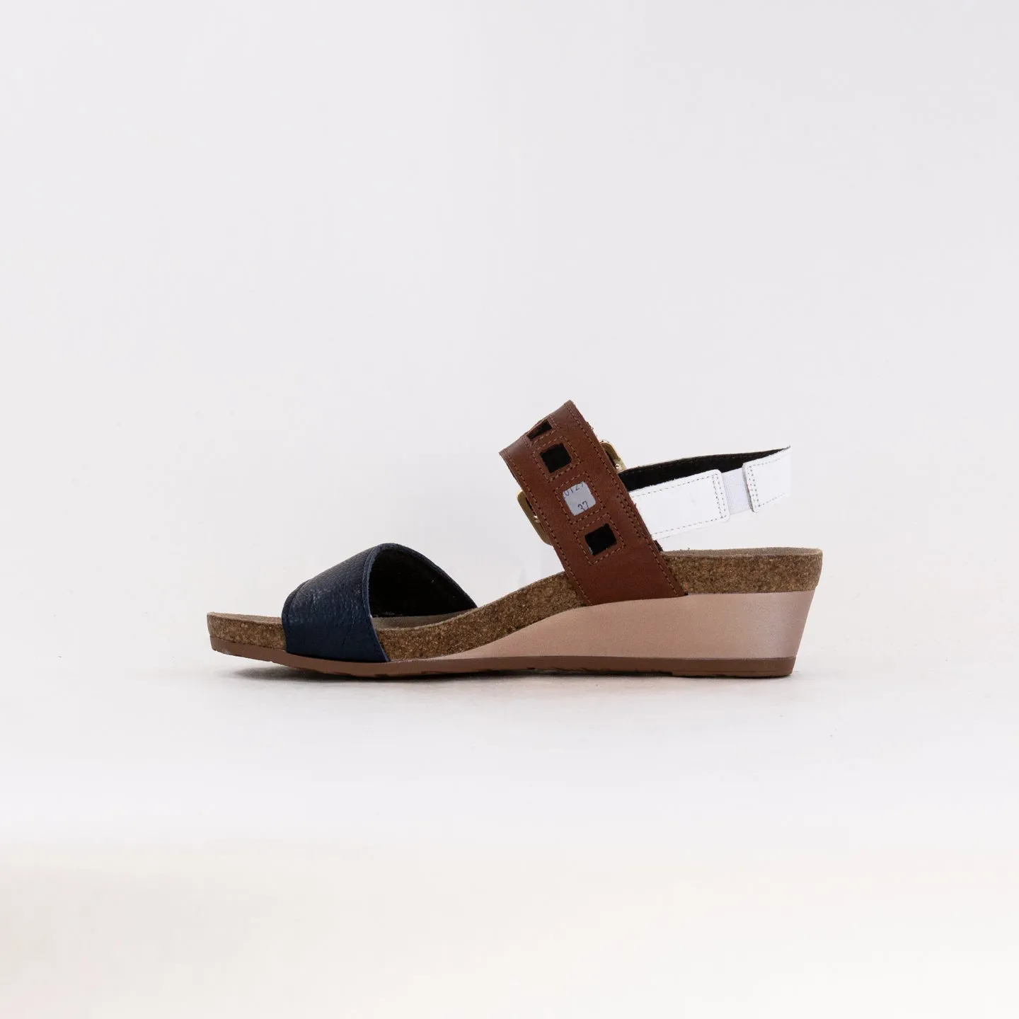 Naot Dynasty (Women's) - Soft Ink/Soft White/Chestnut Vacation Flow