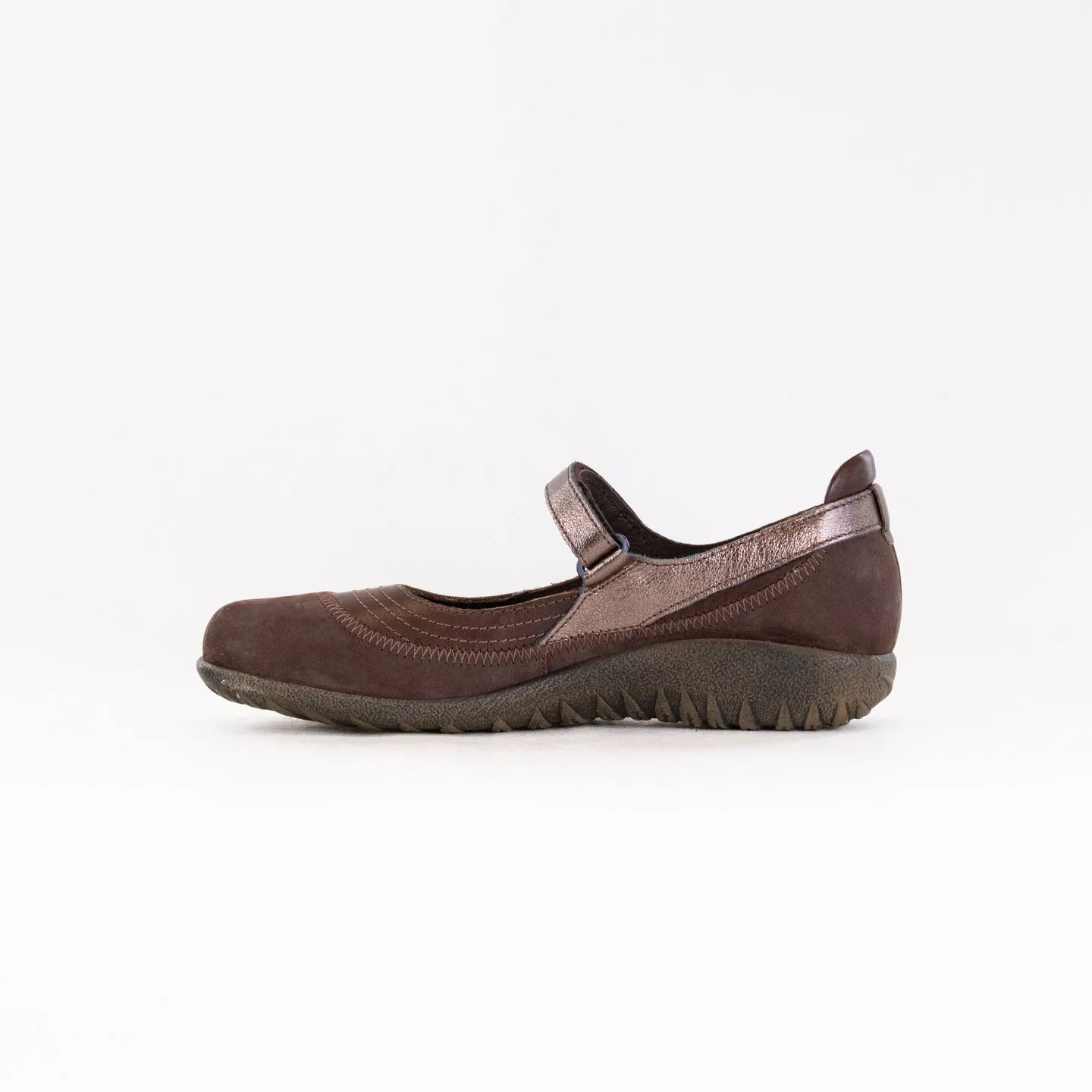 Naot Kirei (Women's) - Toffee Brown Lthr/Coffee Bean Nubuck/Radiant Copper Lthr dry touch