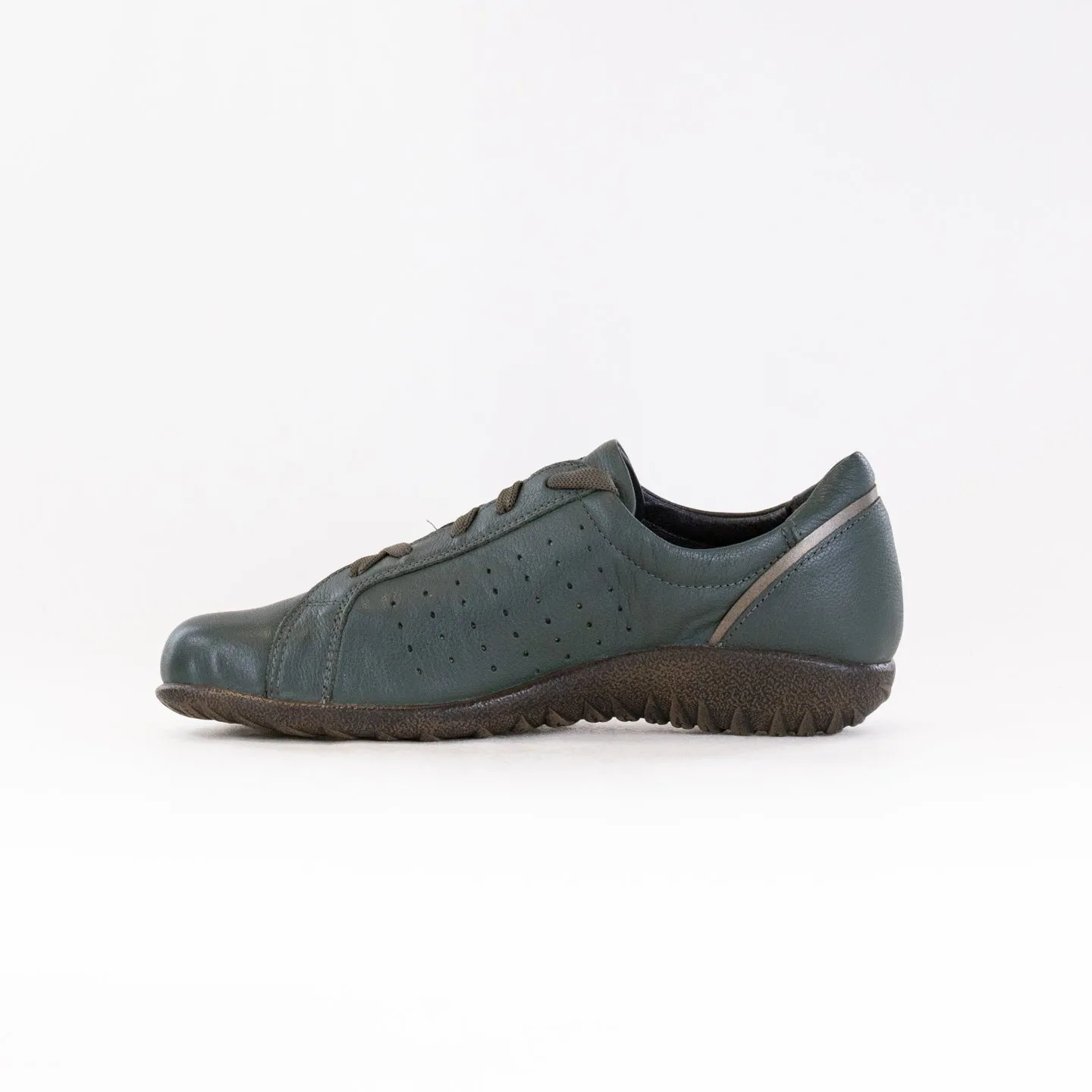 Naot Moko (Women's) - Green Leather Pewter freedom wear