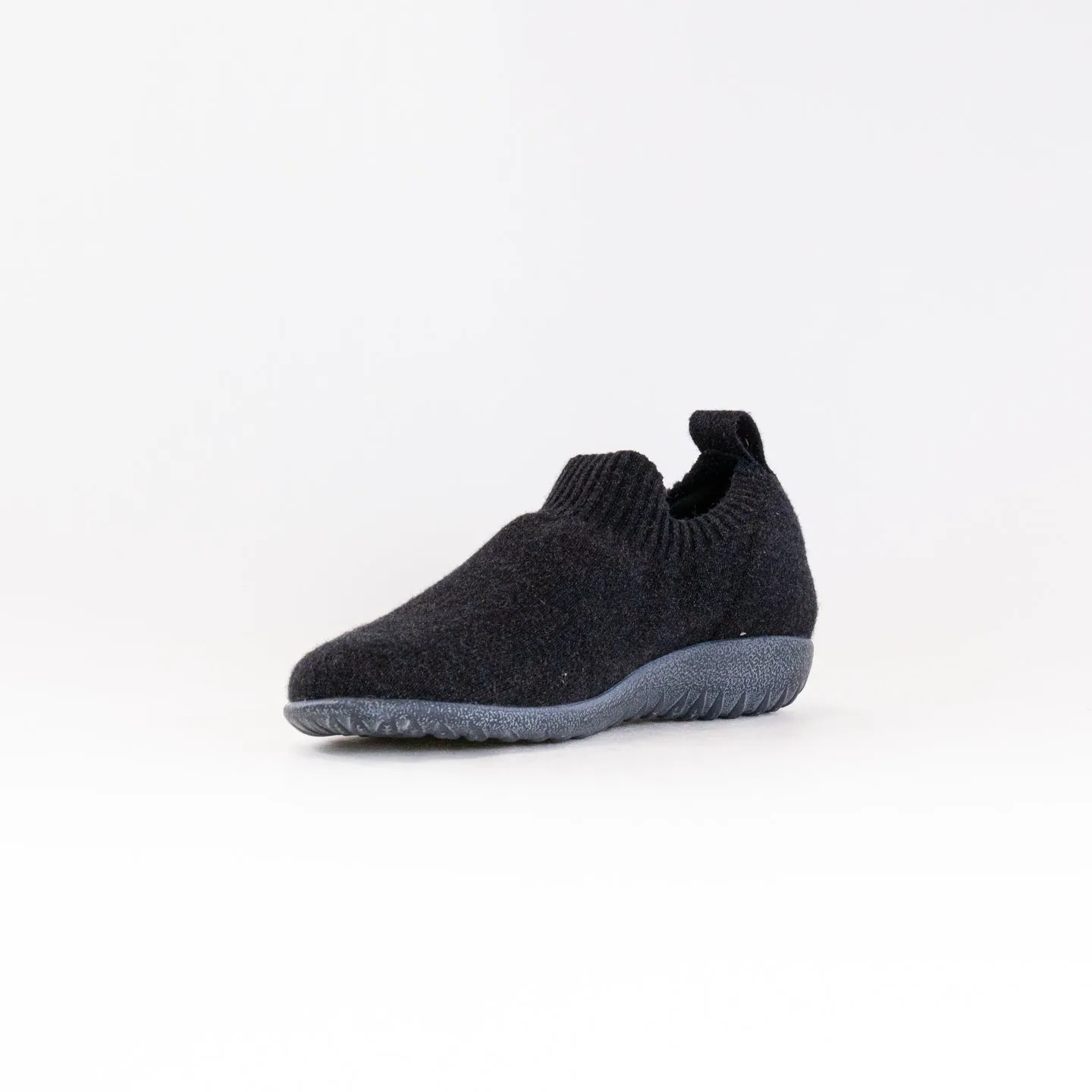 Naot Nuku (Women's) - Black Knit W/ Gray quiet luxury