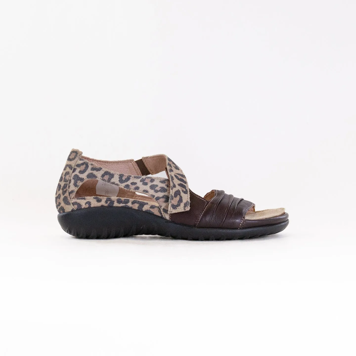 Naot Papaki (Women's) - Soft Brown/Cheetah Suede Mood Soft