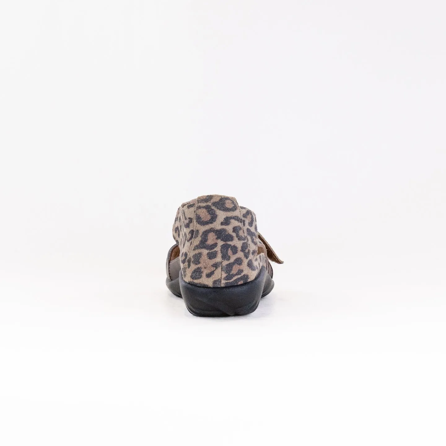 Naot Papaki (Women's) - Soft Brown/Cheetah Suede Simple Style