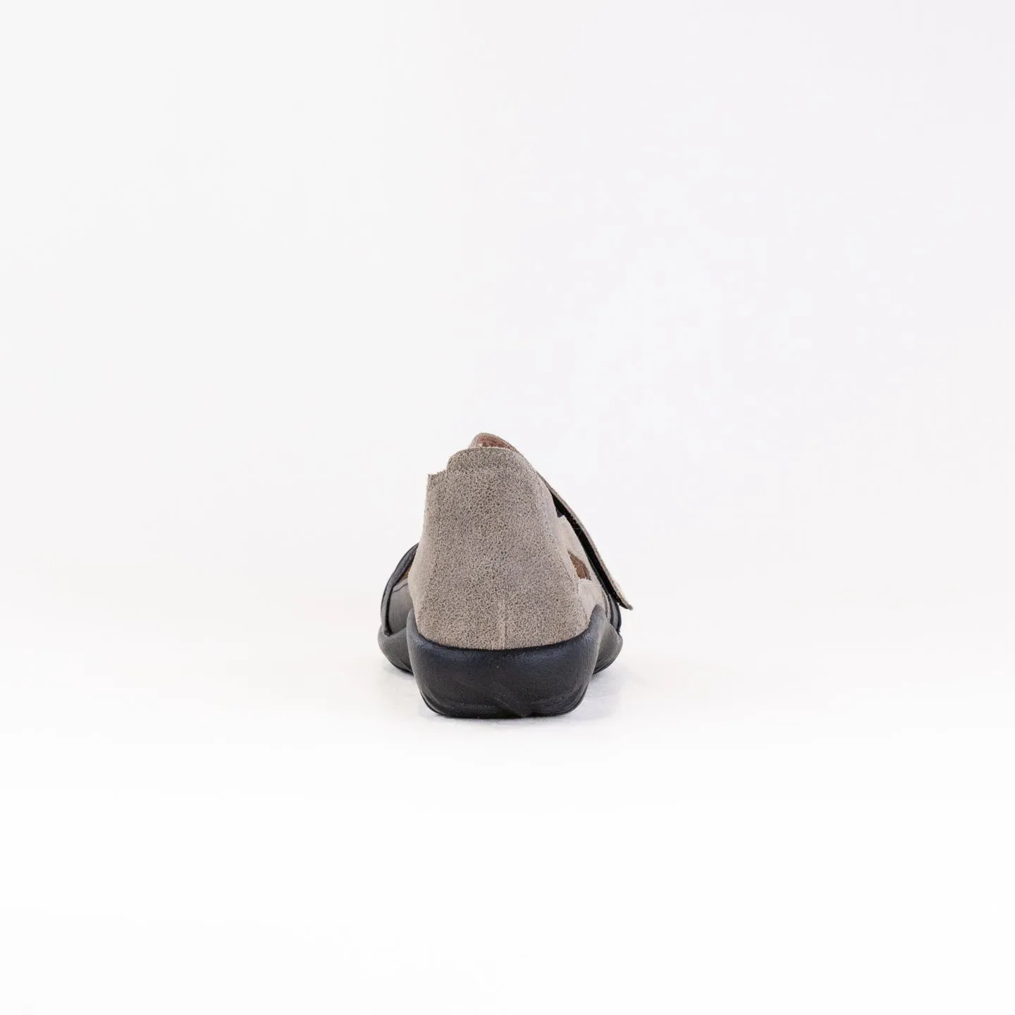 Naot Papaki (Women's) - Speckled Beige/Soft Black Leather Light Soul