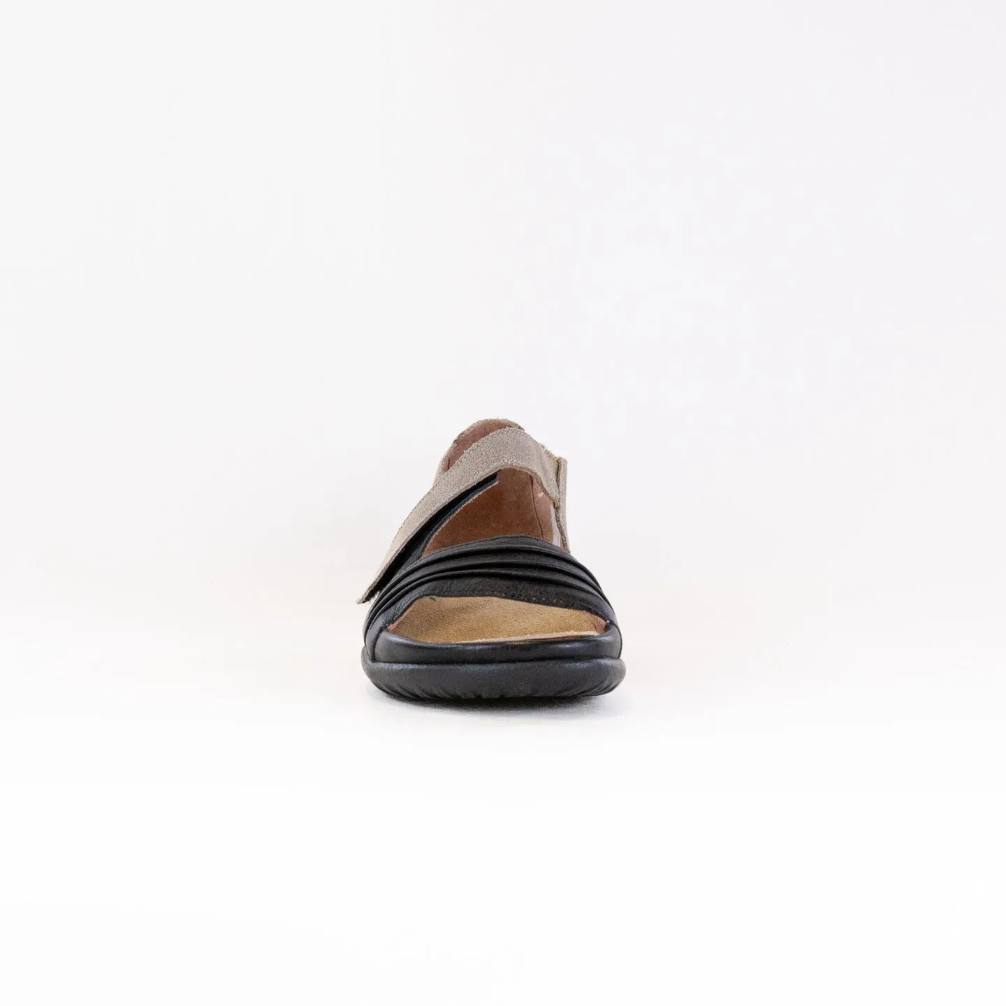 Naot Papaki (Women's) - Speckled Beige/Soft Black Leather Island Mood