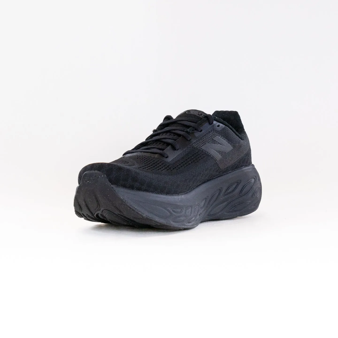 New Balance 1080V14 (Men's) - Black with Black Metallic and Phantom shock guard