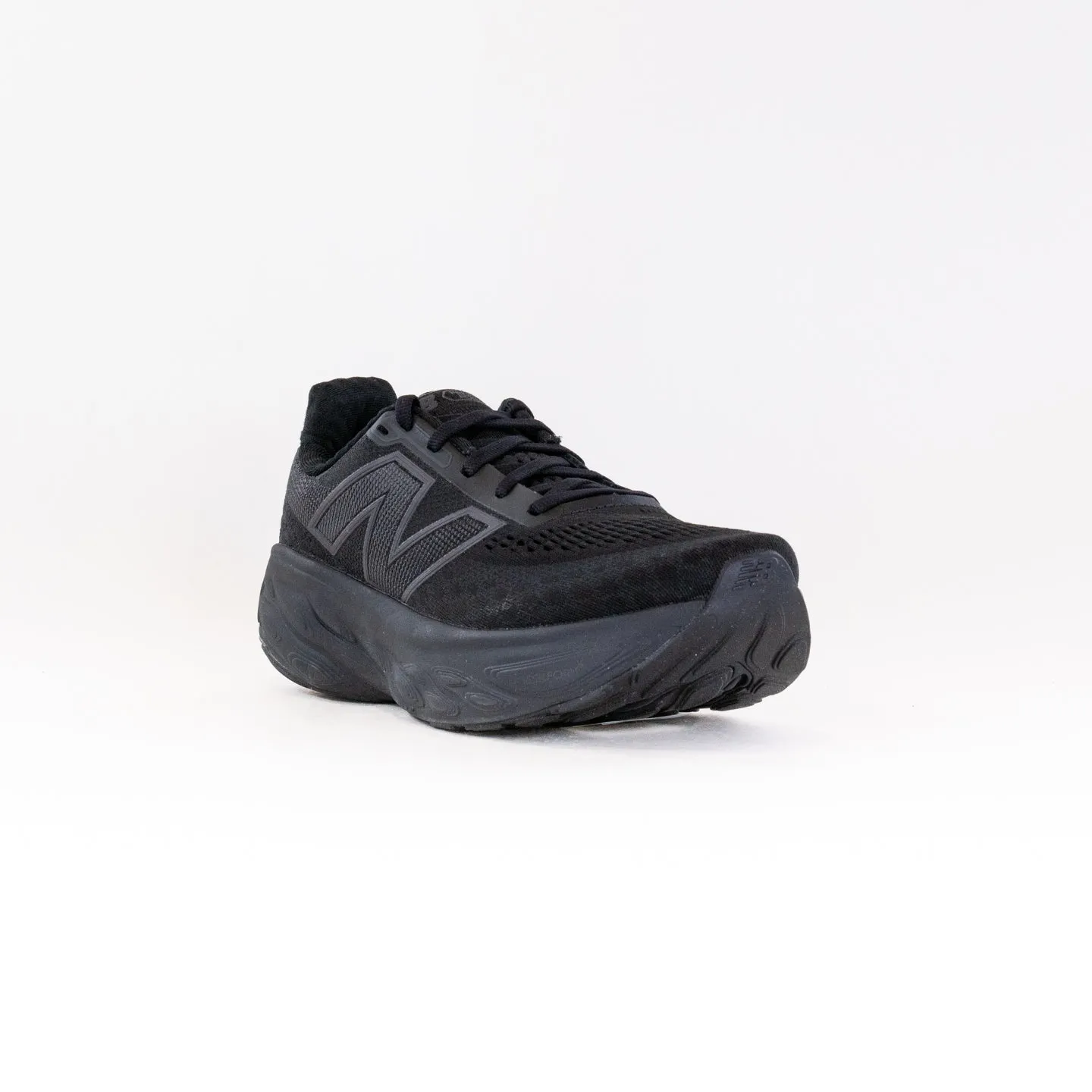 New Balance 1080V14 (Women's) - Black with Black Metallic and Phantom street boost