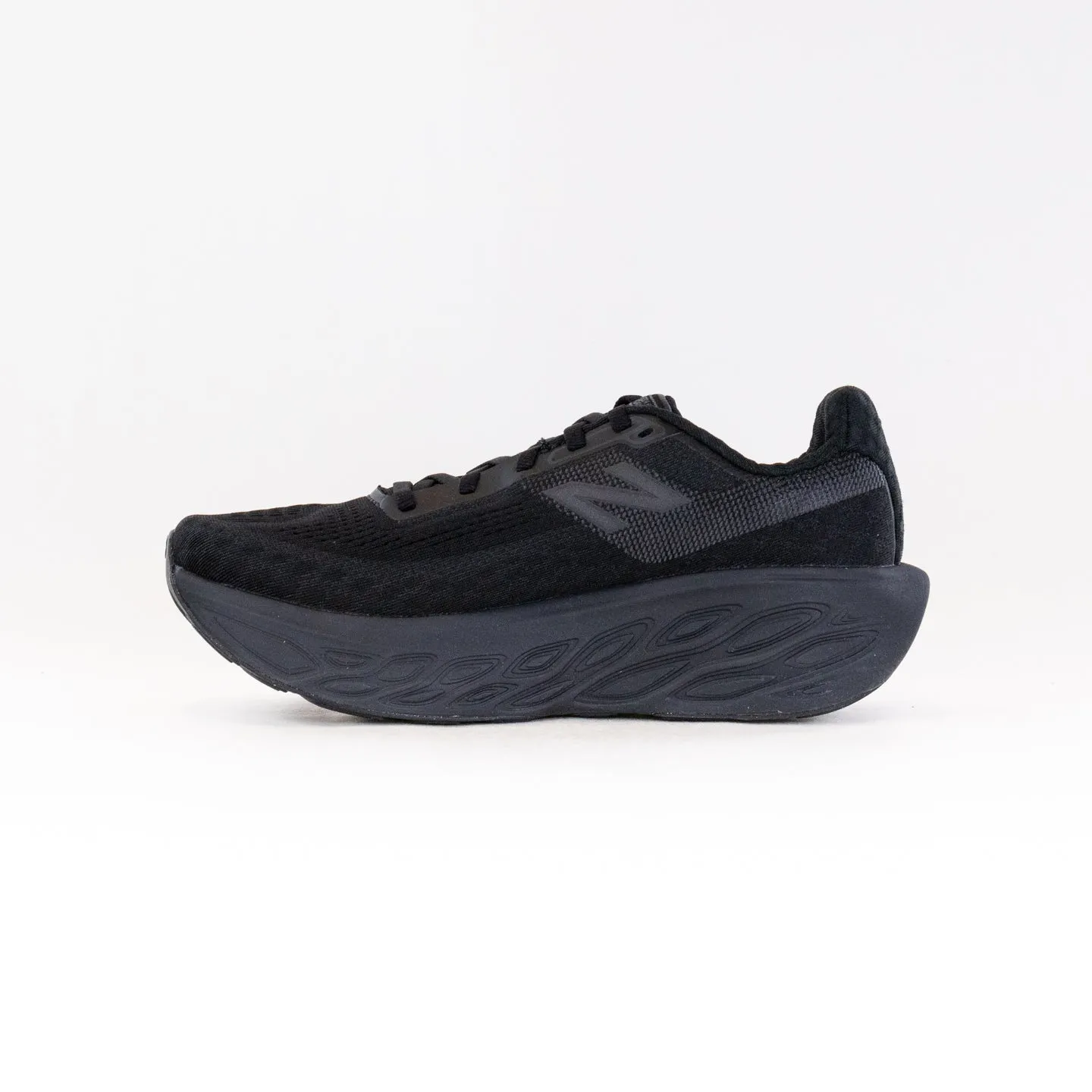New Balance 1080V14 (Women's) - Black with Black Metallic and Phantom street speed