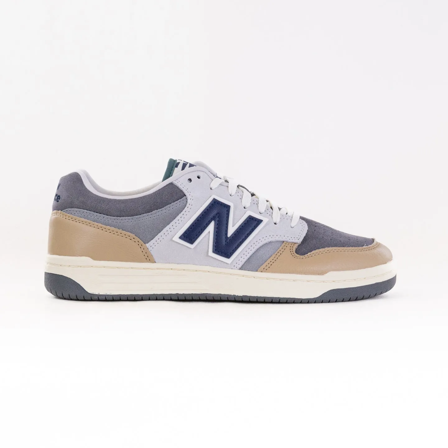 New Balance 480 (Men's) - Castlerock/Brown firm track