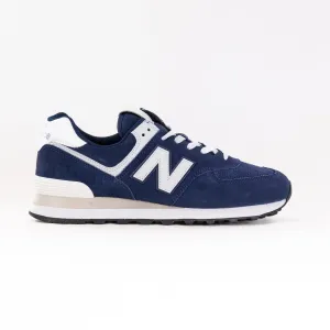 New Balance 574 (Men's) - Blue/White road beat New Balance 574 (Men's) - Blue/White feet mood