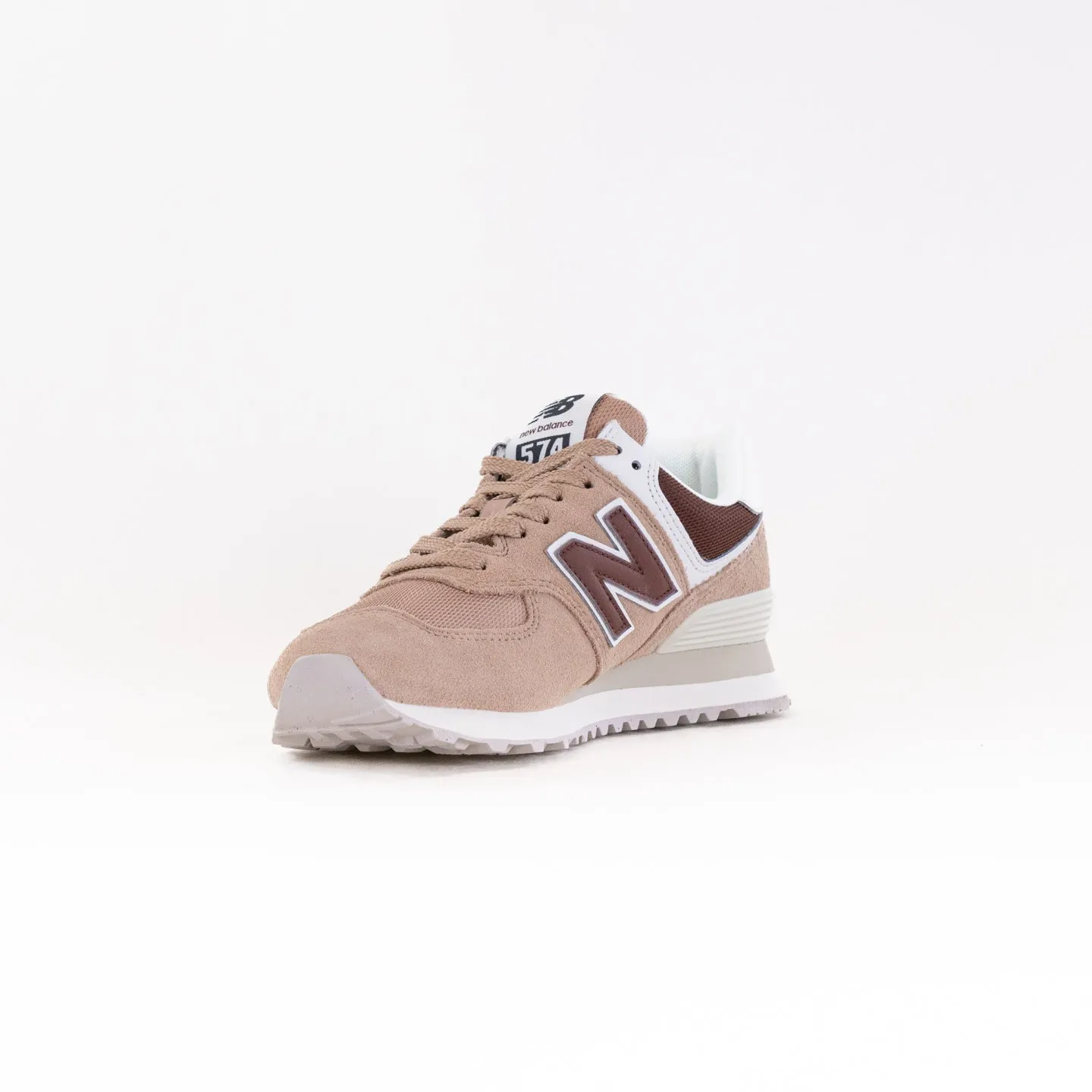 New Balance 574 (Women's) - Flat Taupe/Oak/Turtle Dove leisure feel