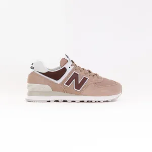 New Balance 574 (Women's) - Flat Taupe/Oak/Turtle Dove retro vibe New Balance 574 (Women's) - Flat Taupe/Oak/Turtle Dove metro feel
