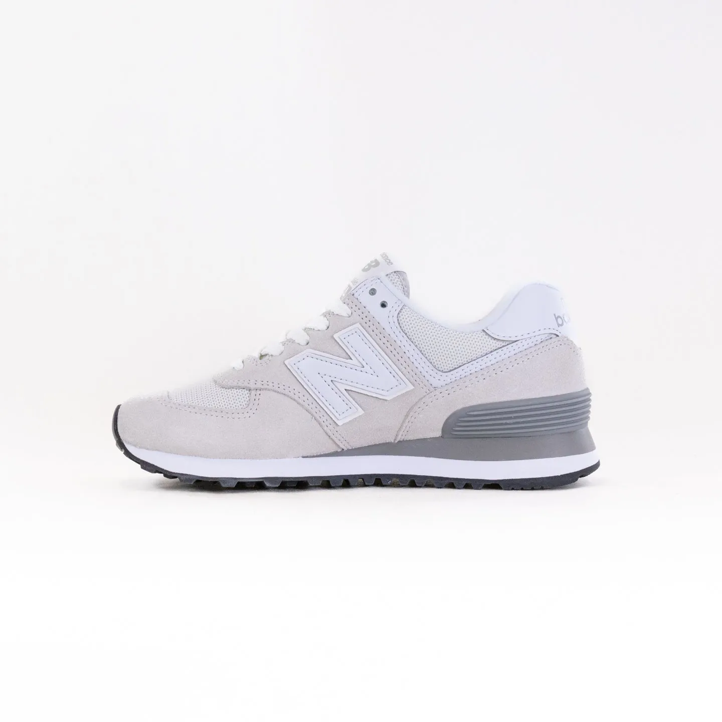New Balance 574 (Women's) - Nimbus Cloud/White foot contour