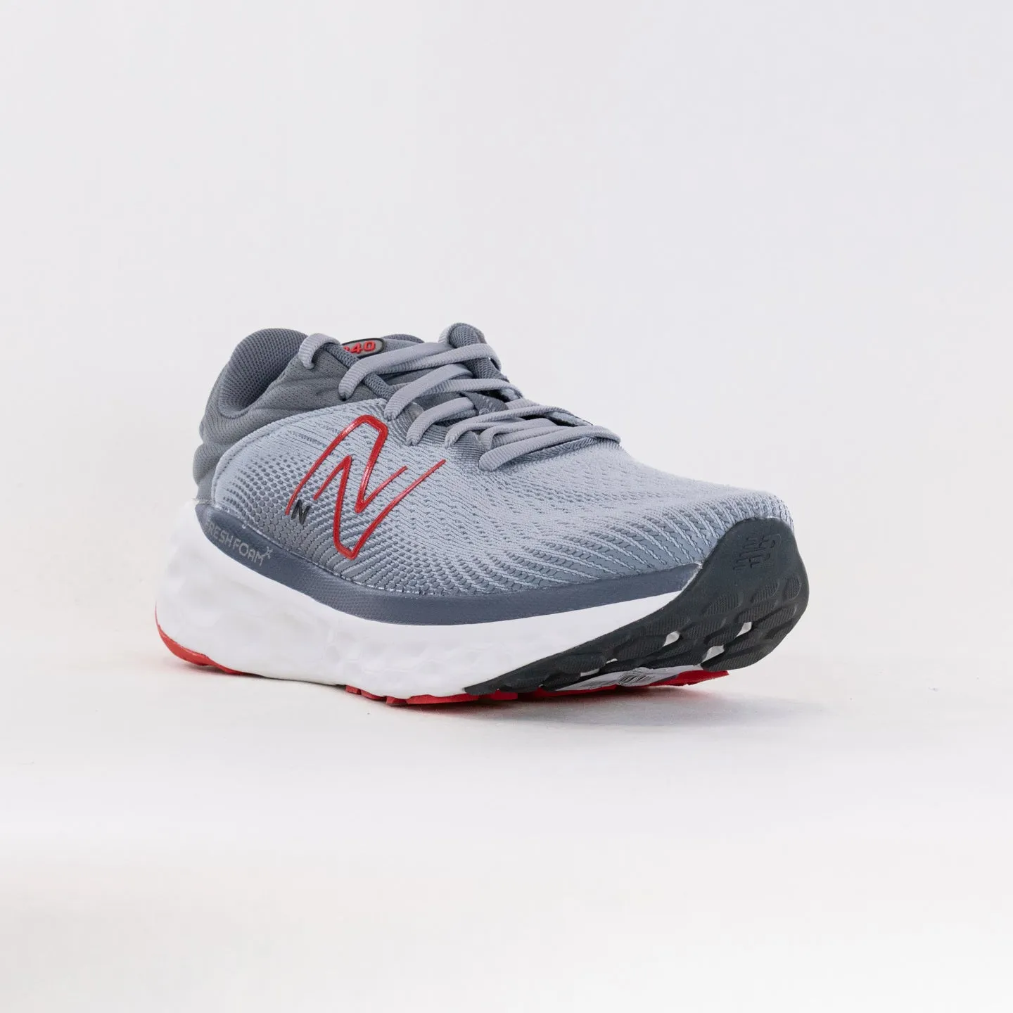 New Balance 840 Fresh Foam X V1 (Men's) - Grey/Red race ready