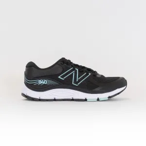 New Balance 840V5 (Women's) - Black/Teal mobility gear New Balance 840V5 (Women's) - Black/Teal feet cloud