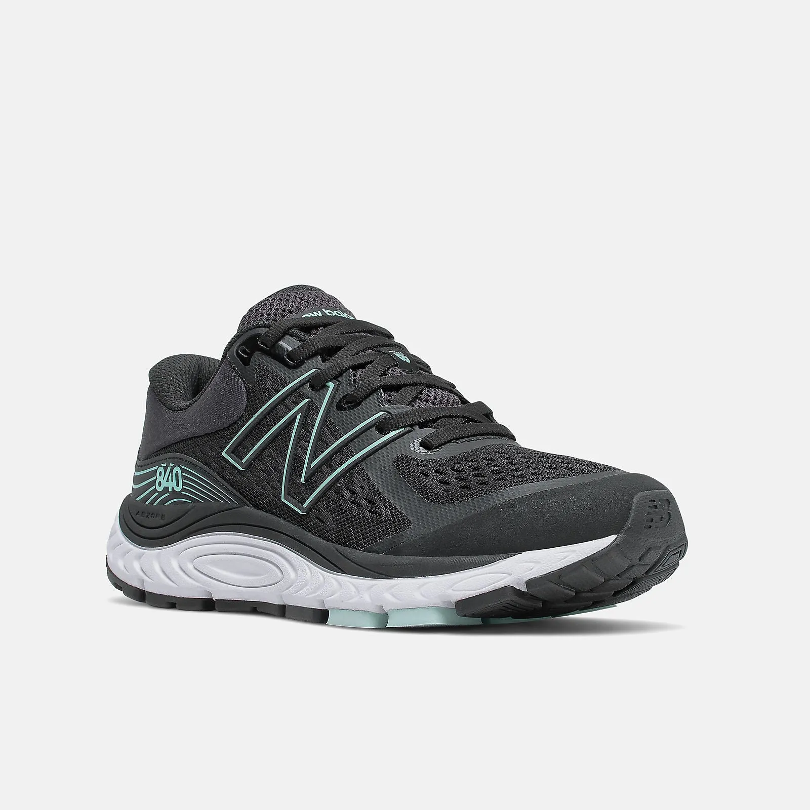 New Balance 840V5 (Women's) - Black/Teal run spark