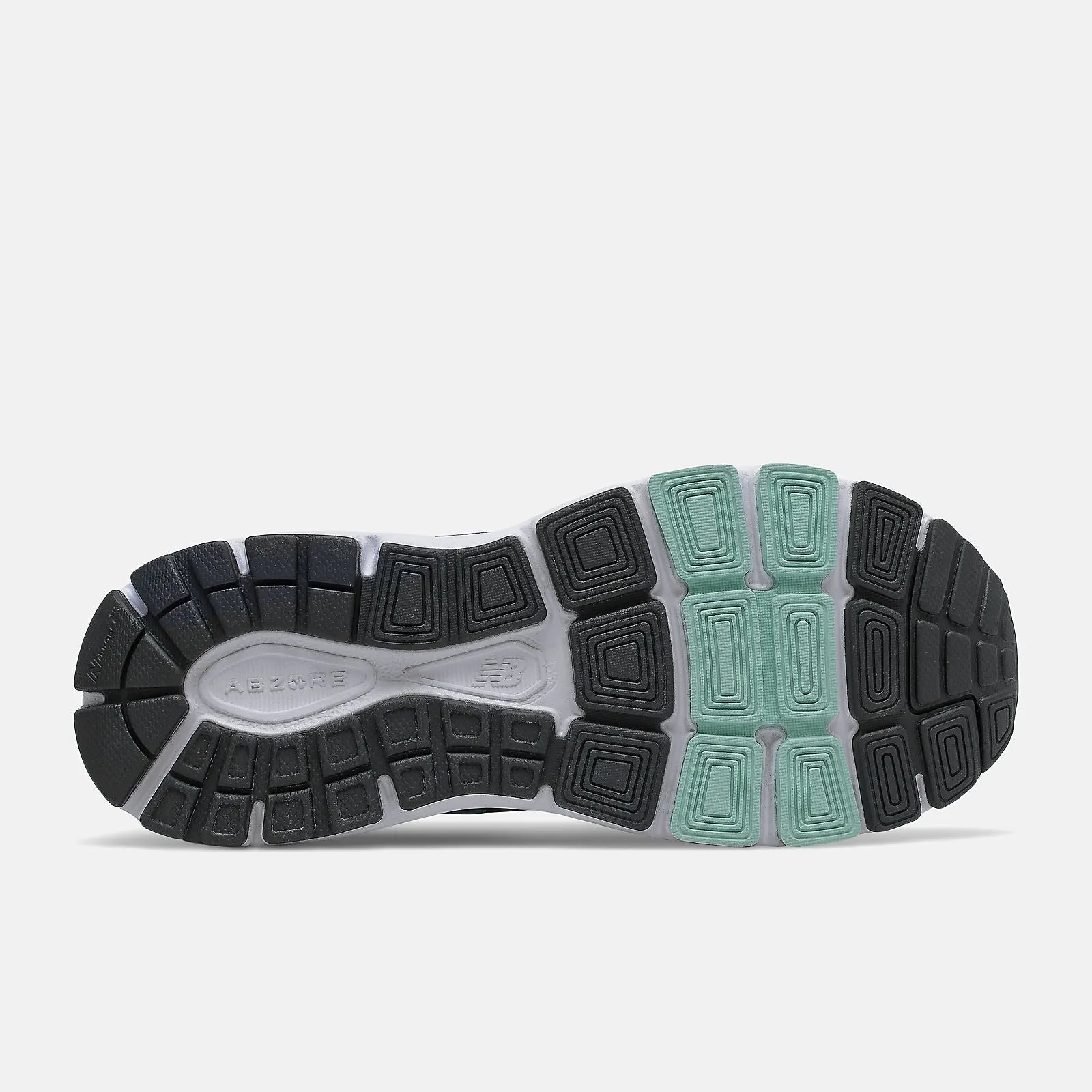 New Balance 840V5 (Women's) - Black/Teal trail mode