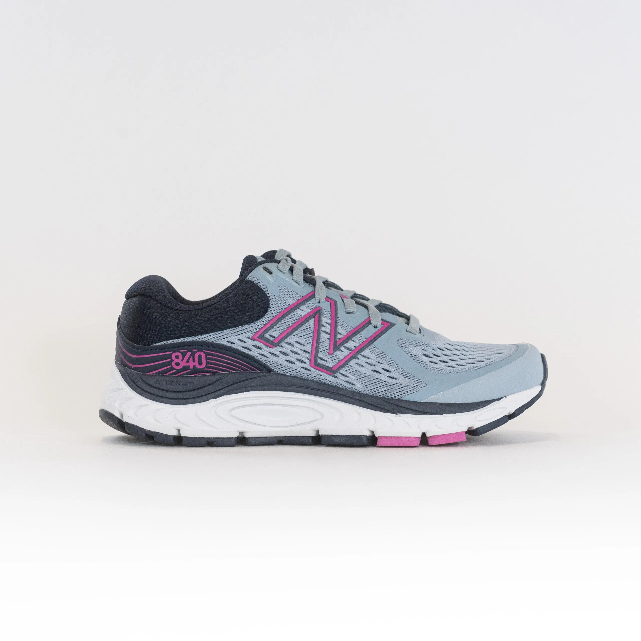 New Balance 840V5 (Women's) - Grey/Magenta run spark