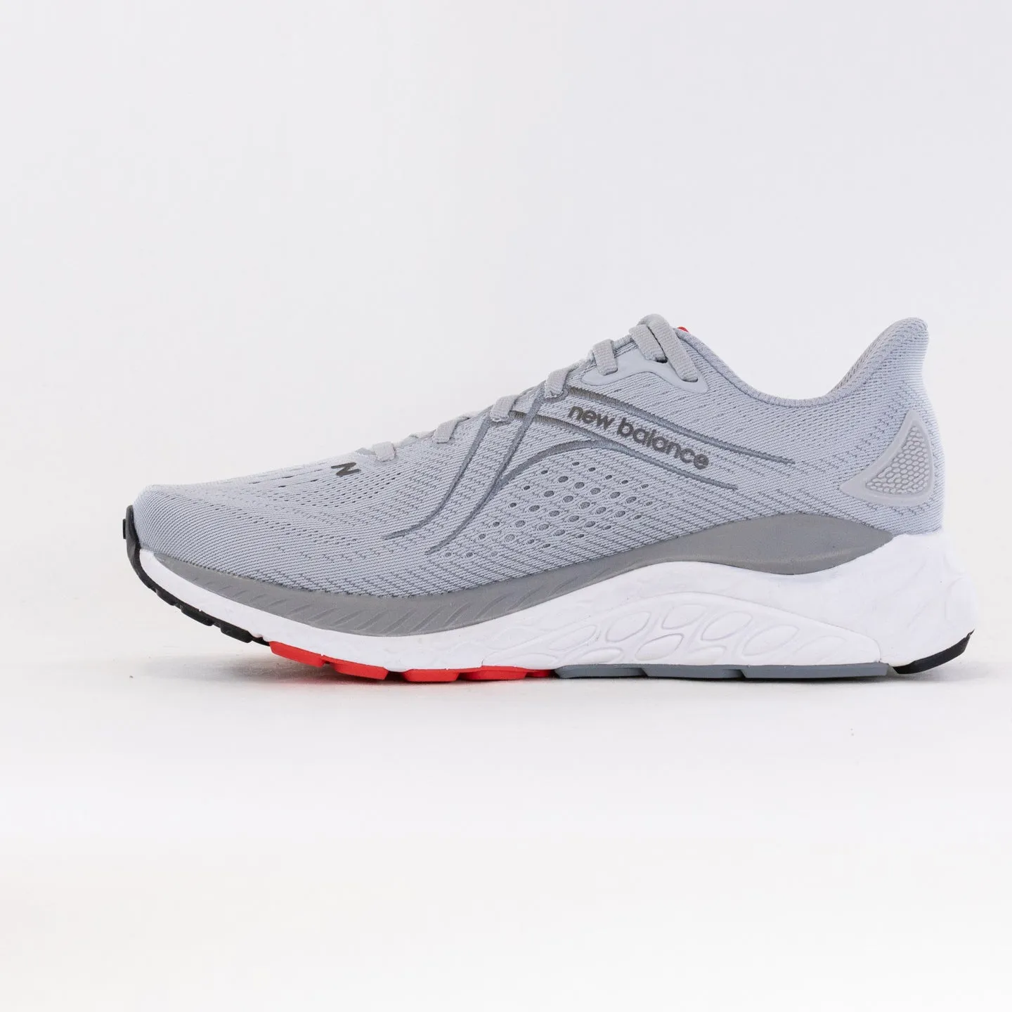 New Balance 860v13 (Men's) - Grey/Red wind run