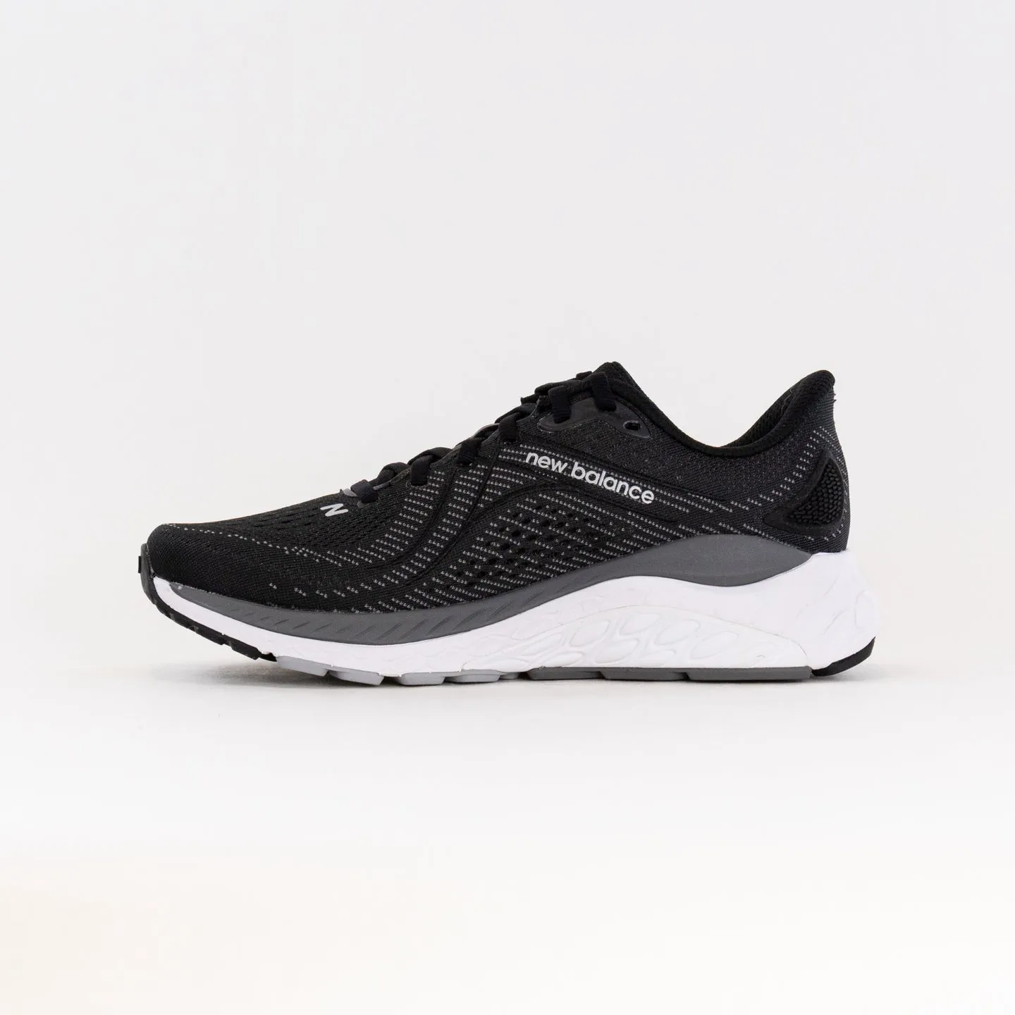 New Balance 860V13 (Women's) - Black/White/Lead leg comfort